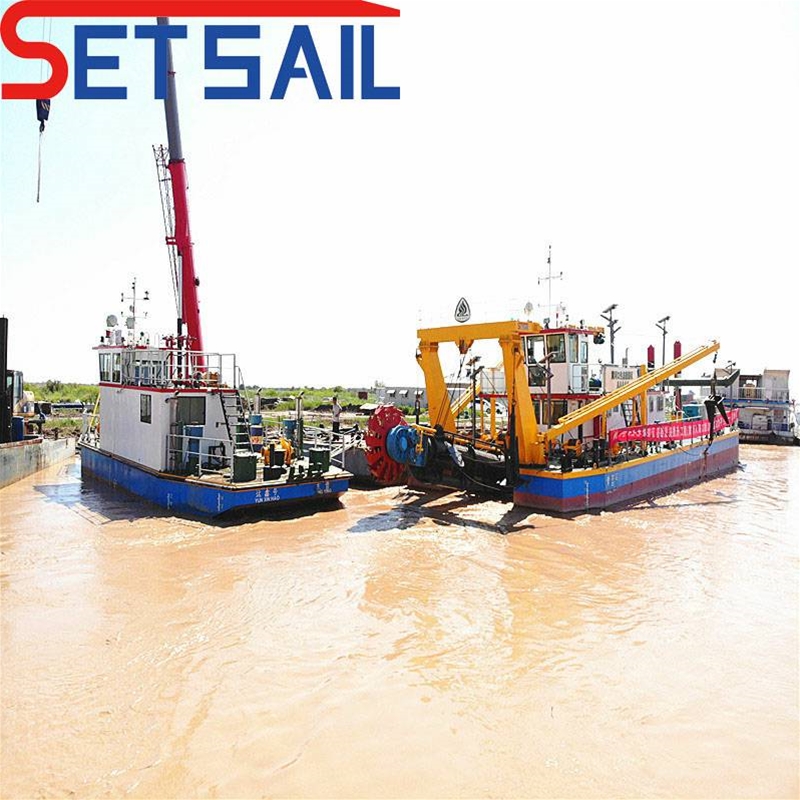 multi purpose wheel bucket suction dredger