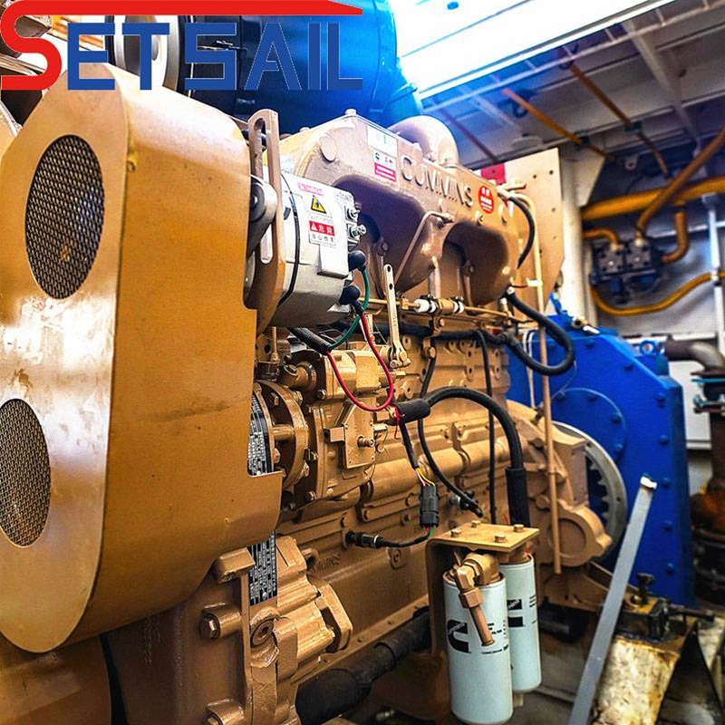 cutter suction dredger engine 