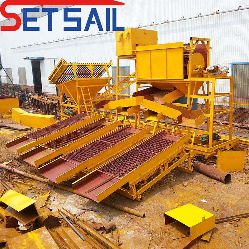 Alluvial Land gold equipment