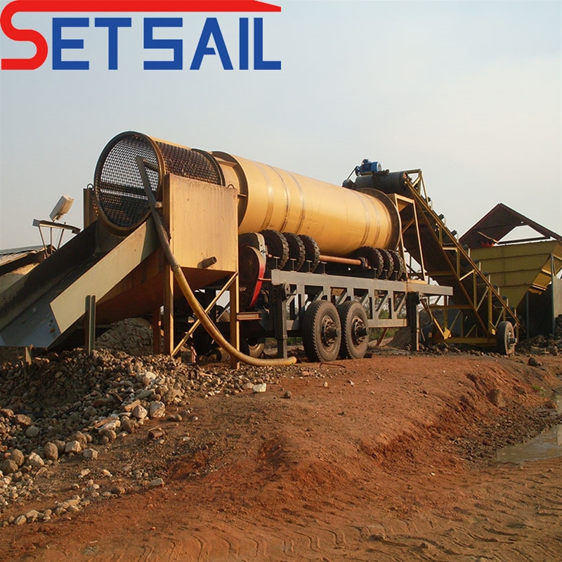 Alluvial Land gold equipment